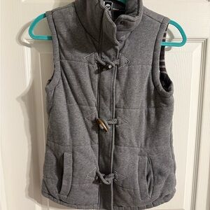 Roxy Charcoal Gray Vest